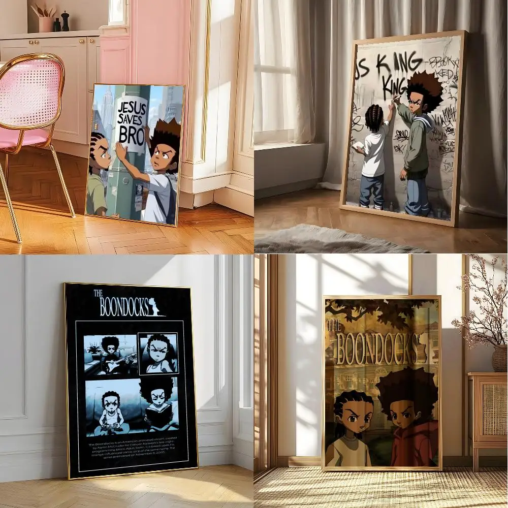 The B-Boondocks Moive Poster Posters Sticky Vintage Room Home Bar Cafe Decor Kawaii Room Decor