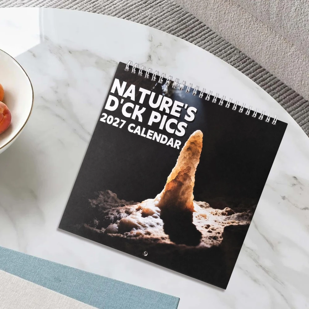 2027 Hangable Paper Nature Prank Planner Daily Planner Calendar For Easy Organizing From January to December Home and Travel