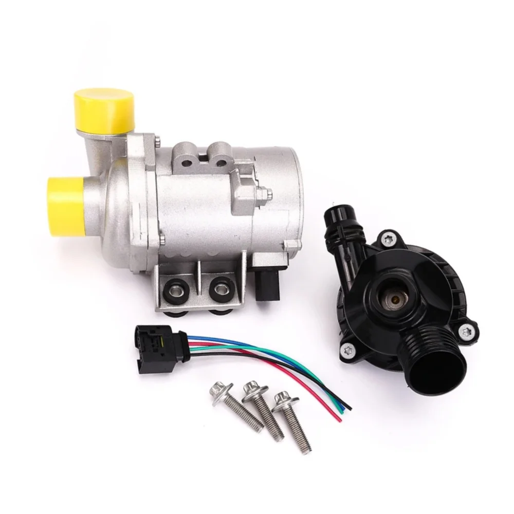 

11517586925 11537549476 Water Pump Thermostat Set For BMW E60 E61 E81 E87 E90 E91 X3 X5 Z4 325i 330i 525i 530i 730i