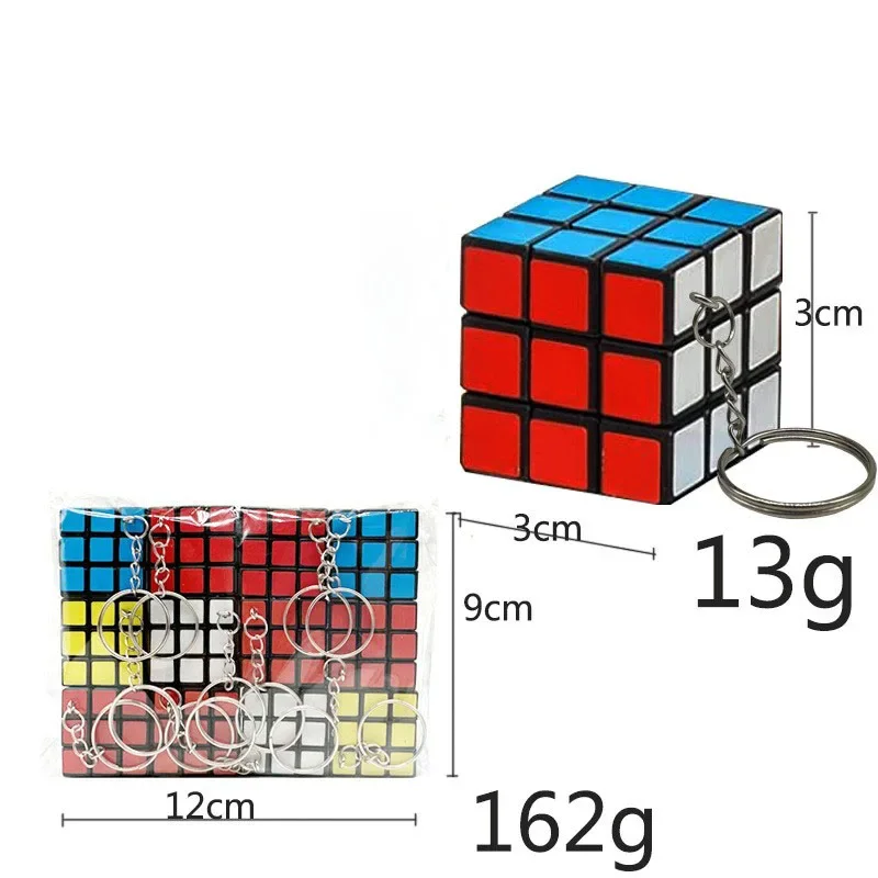 12Pcs 3cm Mini Magic Cube children Educational Toys Kindergarten Prize Kids Birthday F arty Favors Goodie Bag Pinata Fillers