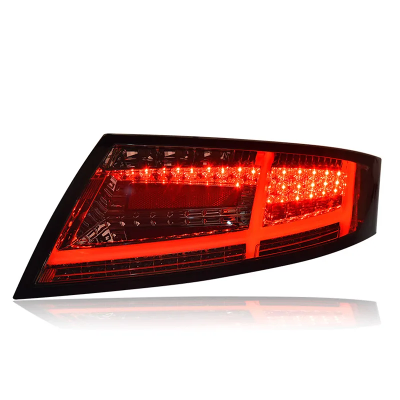 سيارة لأودي TT LED الضوء الخلفي 2006-2014 ترقية تعديل إلى جديد DRL ديناميكية بدوره إشارة LED الضوء الخلفي اكسسوارات السيارات