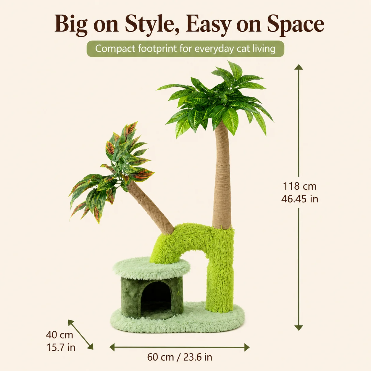 Torre de actividades para gato - Cat Scratching Post Sisal Tree Tower reseña y precio
