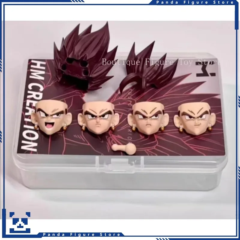 

In Stock Dragon Ball Vegetto SHF HM001~003 Head Sculpture SHF Anime Action Figures Models Toys