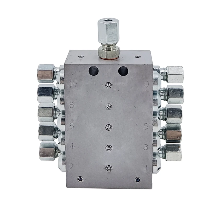 JIANHE MVB Type Hydraulic Distributor Lubrication System Grease Separator Valve Distributor Divider Block