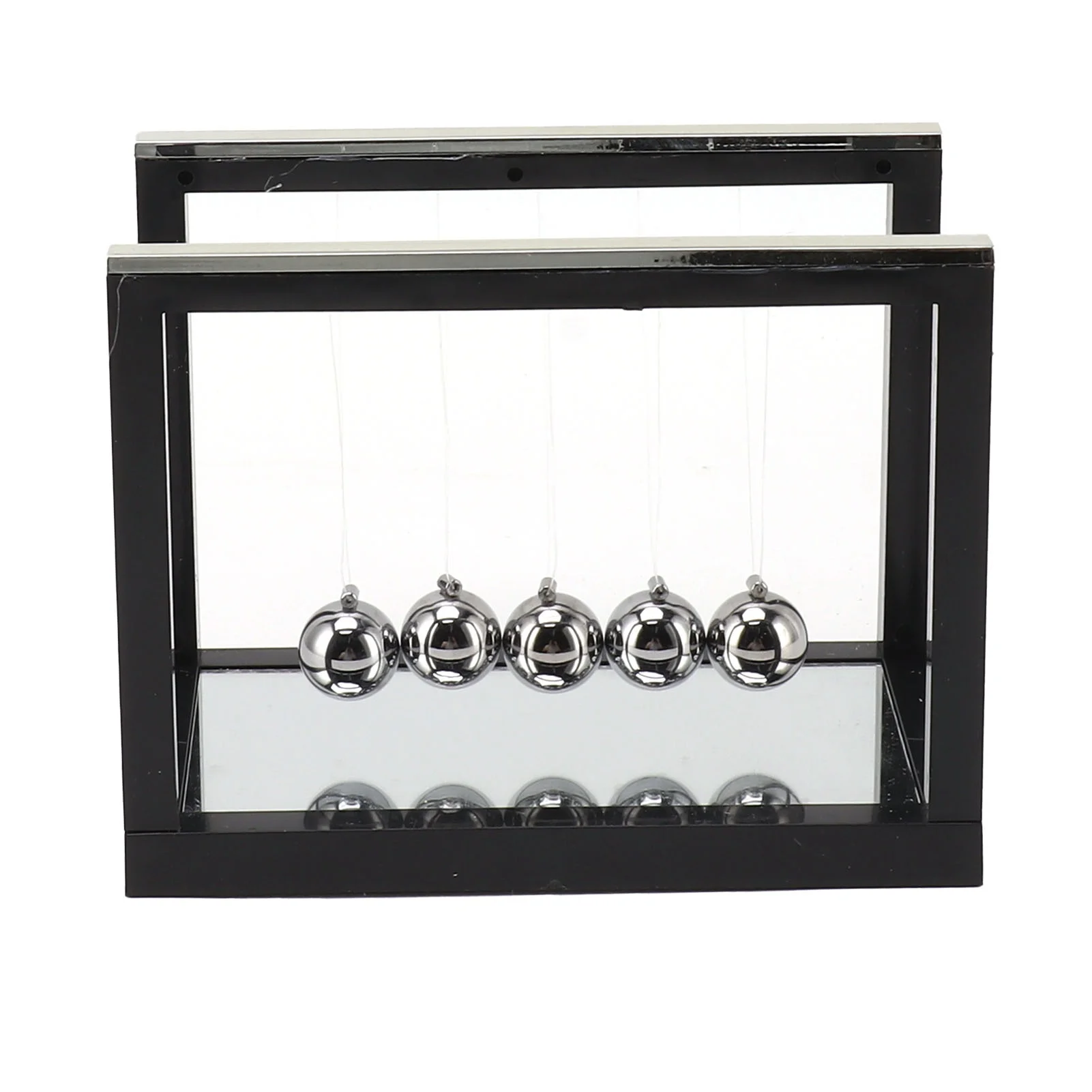 D9 Newton Cradle Balance Balls Stainless Steel Balance Balls Bottom Mirror Stress Reliefswing Balls Kids Desktop Decoration Toy