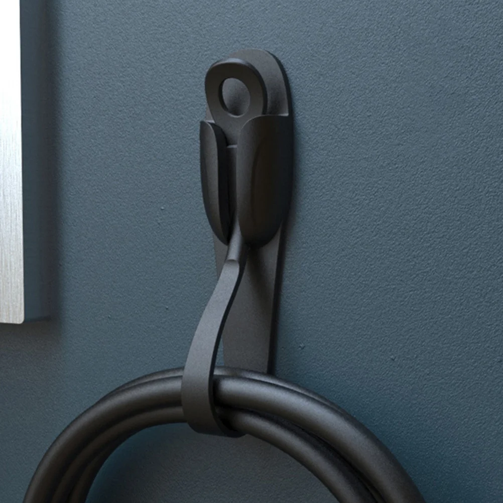 6 قطعة منظم الكابلات لاصق إدارة الحبل اللفافات لخلاط مجفف الشعر مقلاة الهواء إبريق قهوة جهاز طهي الأرز شحن USB