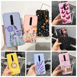For Xiaomi Mi 9T Pro Case Popular Flower Painted Phone Back Cover For Xiaomi Redmi K20 Pro K 20 Mi9T Pro Soft Funda Bumper Coque