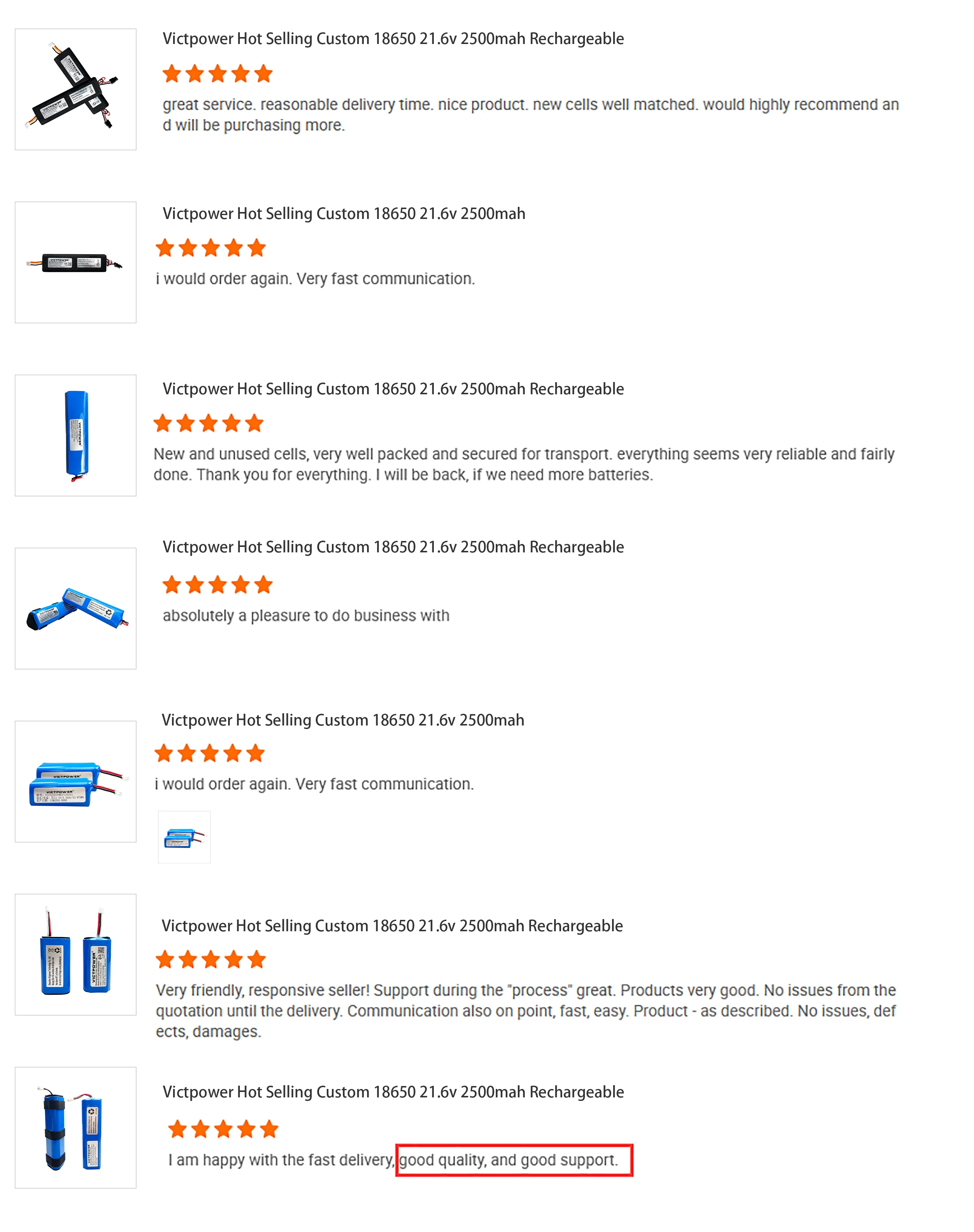 Victpower Replacement Battery for Massage Gun  7.2V-21.6V - Deep Cycle, Overcharge Protection - Compatible with 95% Guns