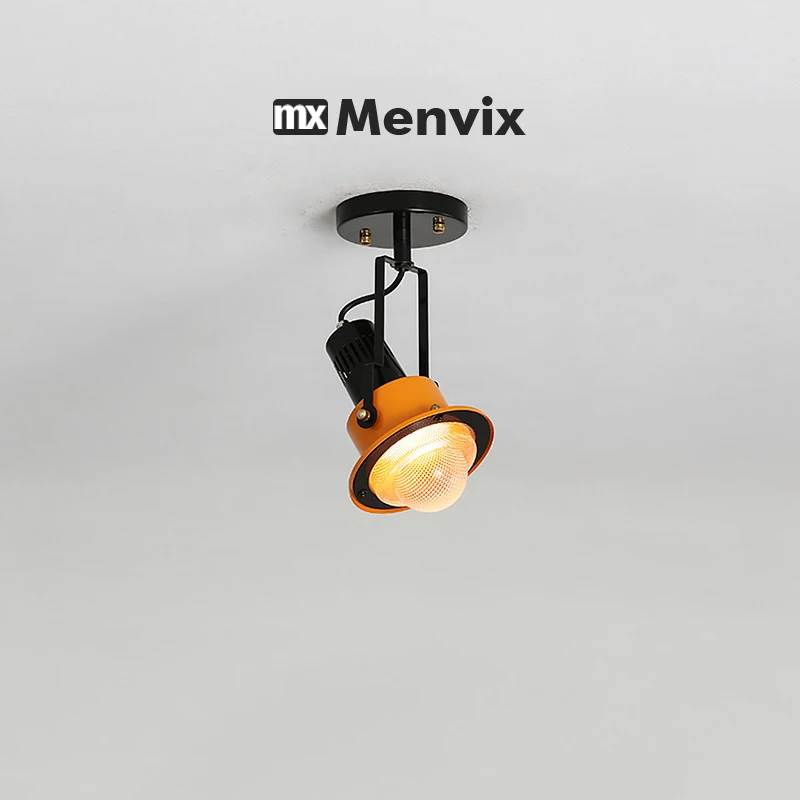 Menvix Industrial Designer Wall Lamps Swing Arm Long Pole Bedside Iron Art Wall Mounted for Bedroom Living/Dining Room Study