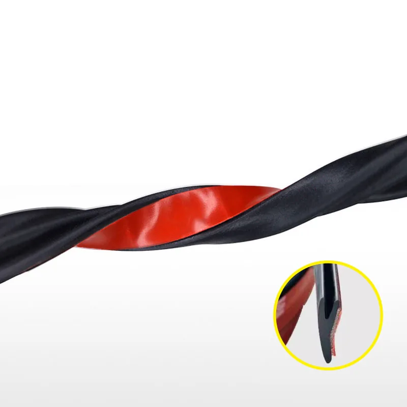 Universal Car Y Shape Rubber Weather Accessories Seal Strip Strip Hollow Glass Window Edge Moulding Trim Decorate Weatherstrip