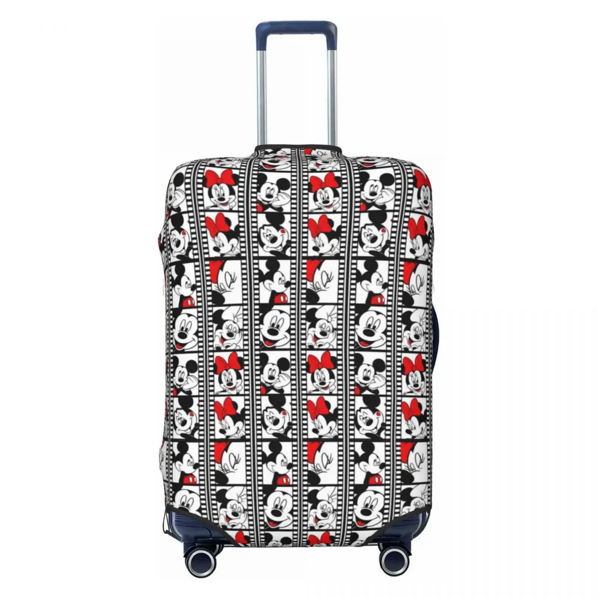 

Custom Mickey Mouse Travel Luggage Cover Dust Proof Suitcase Cover Protector Fit 18-32 Inch