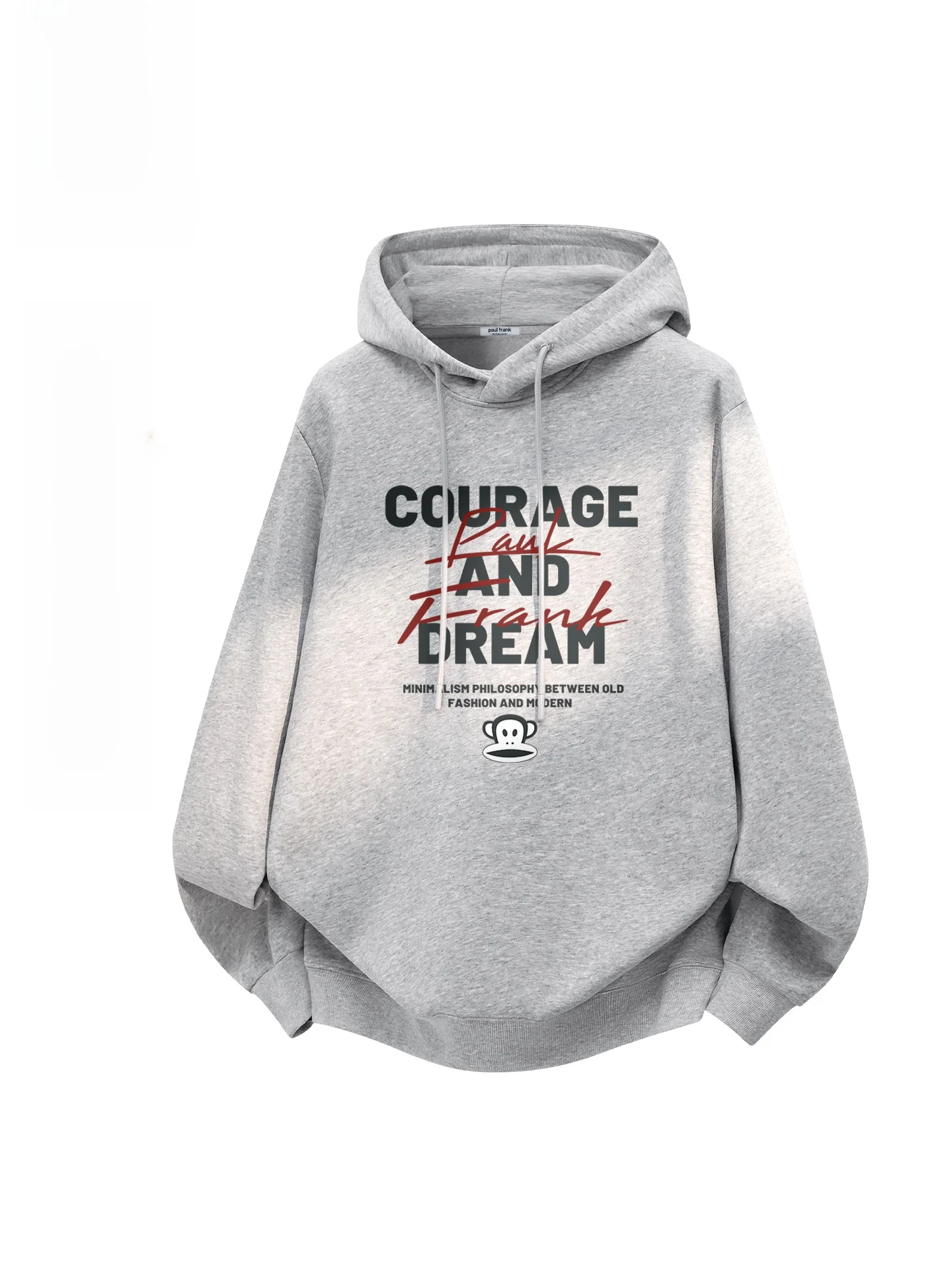 

Men's Hoodie Winter New Sle Fce Lined Thiened Loose Outerwear American Trendy Brand Long Sve Sweatirt