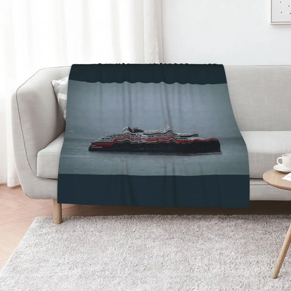The new generation of cruise ships. Throw Blanket Plaid on the sofa sofa bed Baby Sofa Quilt anime Blankets