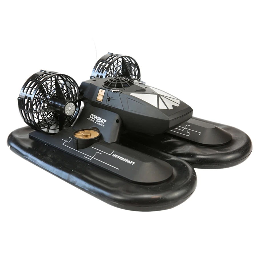 

DCVB3-Amphibious Dock 4CH Remote Control Hovercraft Boat -Black EU Plug