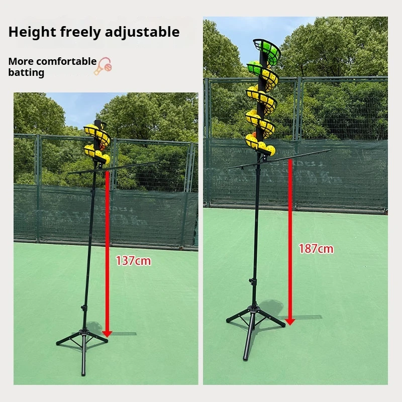 Adjustable Pickleball Toss Machine Training Equipment For Children Fun Entertainment Serving Equipment