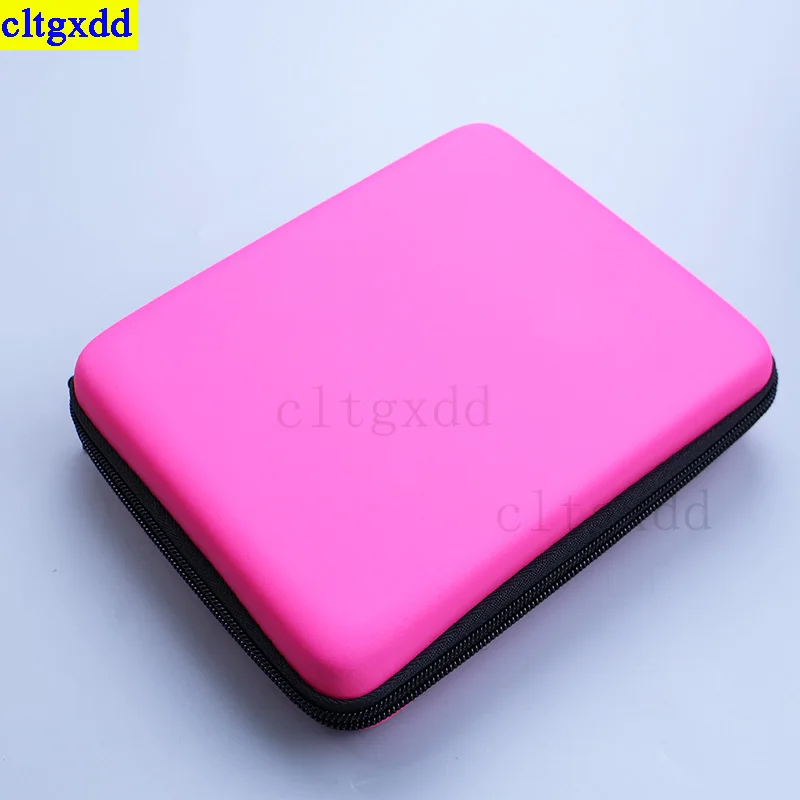 Cltgxdd 1개는 2DS 게임 콘솔 쉘 보호 커버에 적합합니다. 새로운 하드 EVA 지퍼 고품질 보관 가방