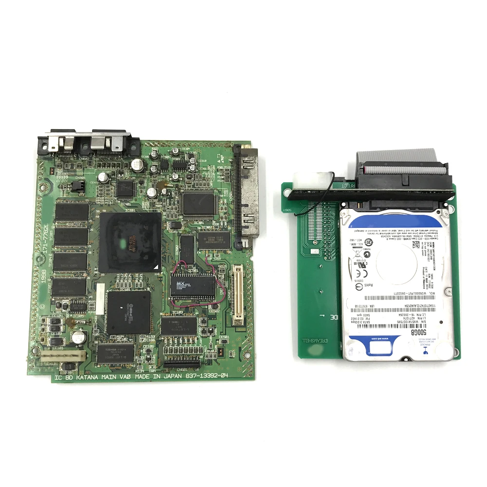 Imagem -02 - Sata Hard Drive Jogos para Sega Dreamcast Game Console V.o.m.2 V.0 Bios Chip Motherboard Zer 500g