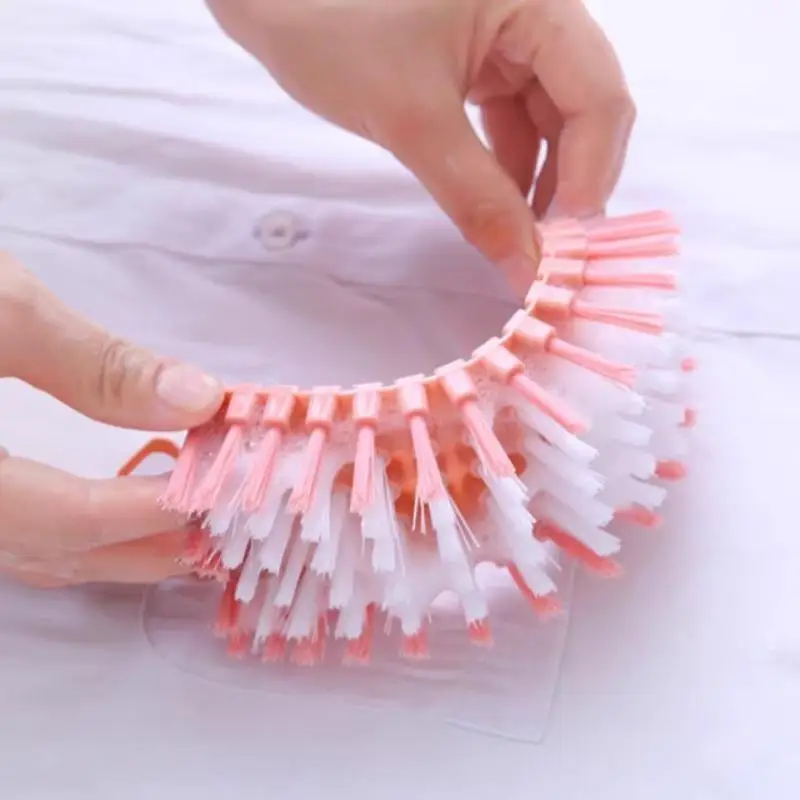 Bendable Cleaning Brush Flexible Gap Scrub Brush Multi Purpose Floor Tub Sink Tile Edge Dead Corner Cleaner For Bathroom Kitche
