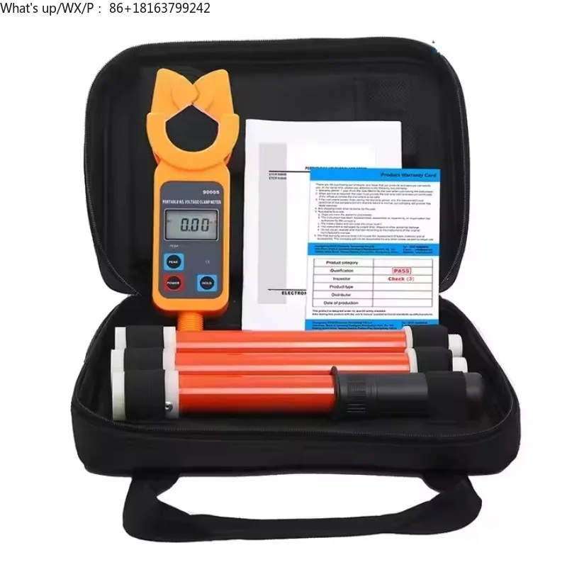 

ETCR9000S Portable Clamp Meter for AC/DC Leakage Current Frequency Voltage Capacitance Used for H/L Voltage Detection