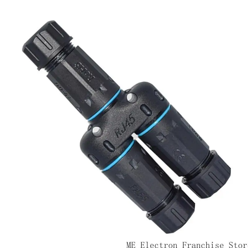 T5EA 1 إلى 2RJ45 8P8C CAT6 DOUPLER لـ Ethernet Connection Compatibles CAT5 إلى CAT8 امتداد كابل الشبكات