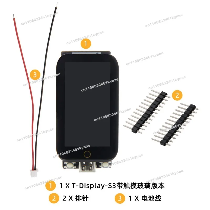 Suitable for T-Display-S3 Touch Edition 1.9-inch LCD Supports WiFi Bluetooth Development Board