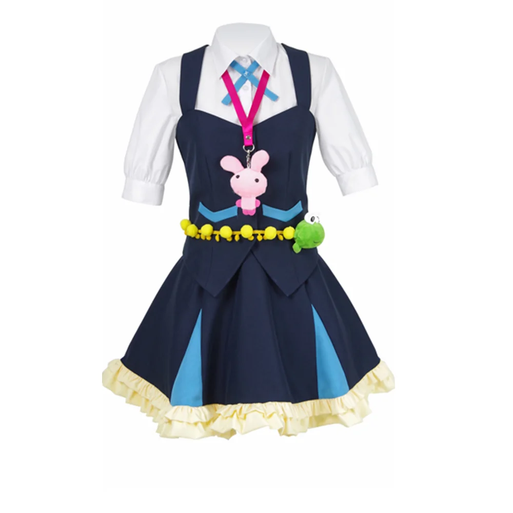 

Unisex Anime Cos Niyama Nico Cosplay Costume Halloween Uniform Custom Size