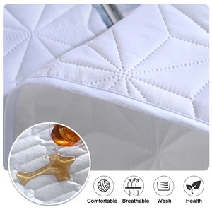 100% Dwaterproof Waterproof Test King King Size Coliched Bed Cover Mattress Washable Pillow Mattress Protector 10 Main Sales King Bed Bed - №7