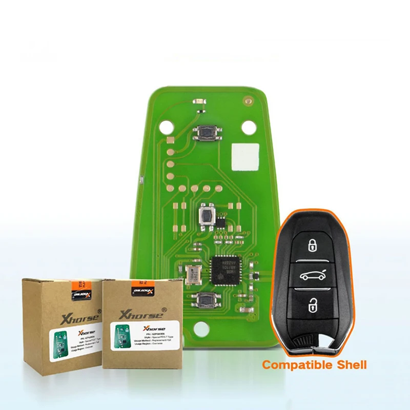 Xhorse XZPG00EN Special PCB Board Exclusively for Peugeot Citroen DS Keyless Go Smart Key