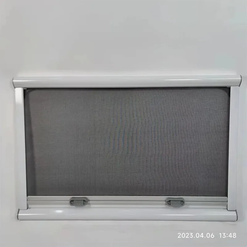 نافذة سيارة من سبائك الألومنيوم 1450*550 مللي متر عالية الجودة لقوافل ومقطورات RV مصنع معتمد بمعيار E13