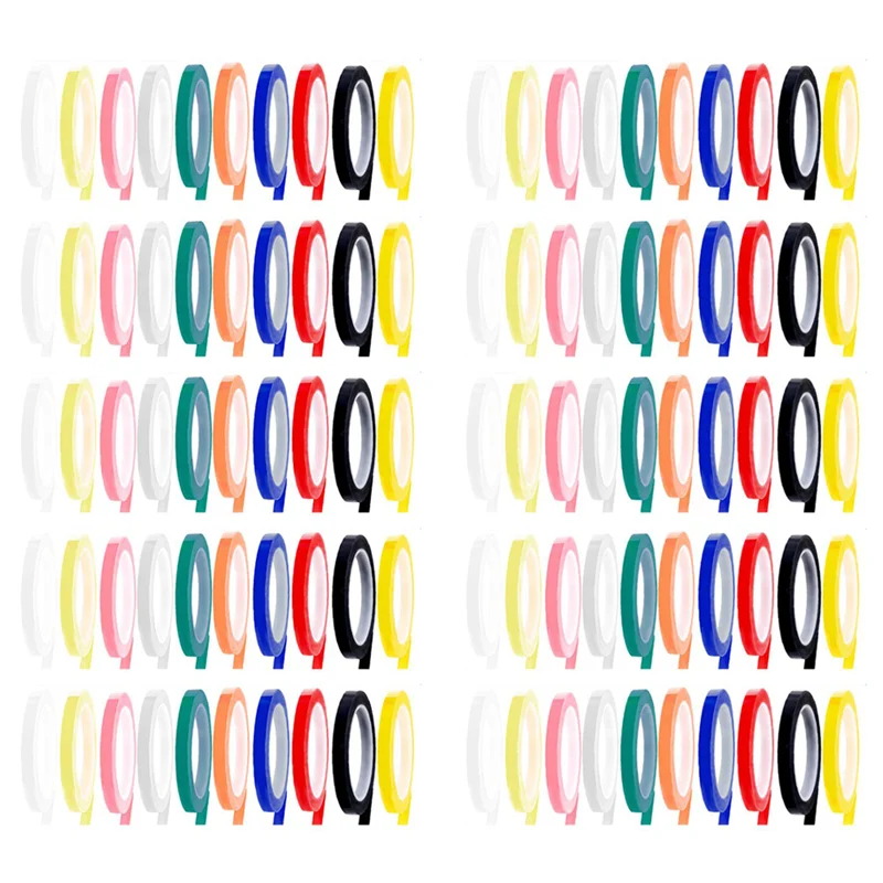 

ABFA 100 Rolls Autoclave Tape-Sterilization Tape,0.24 Inch Width 216.5 Inch Length Instruments Identification Tape 10 Colors