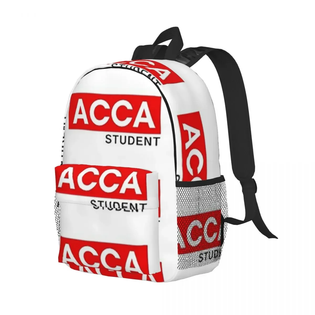 ACCA Student Backpacks Boys Girls Bookbag Casual Students School Bags Travel Rucksack Shoulder Bag Large Capacity