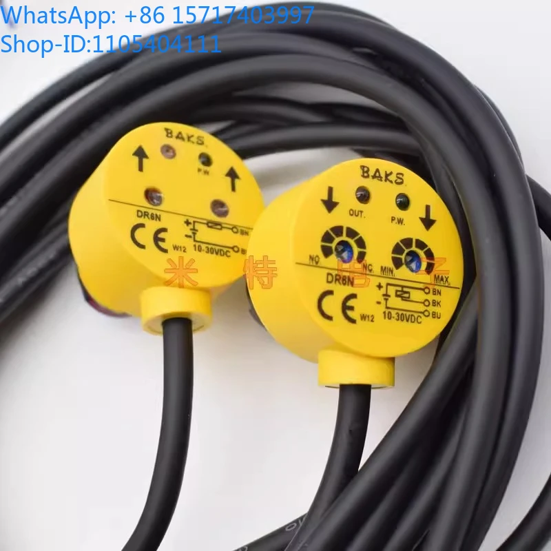 1 Uds. Nuevo interruptor fotoeléctrico BAKS DR6N DR4N