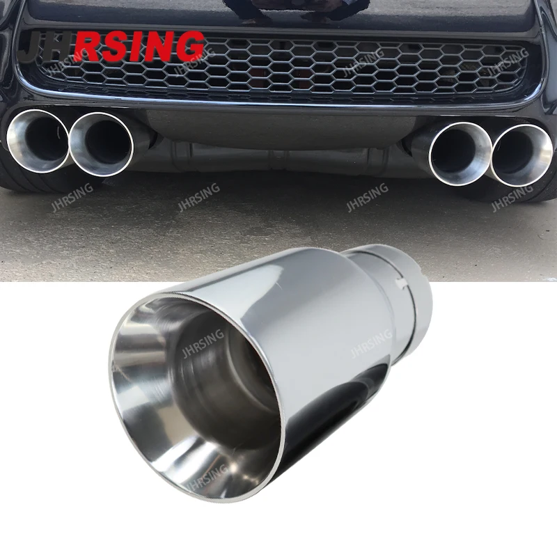 1 Pc Car Stainless Steel Universal Exhaust System Muffler Tip End pipe Car Exhaust Tip