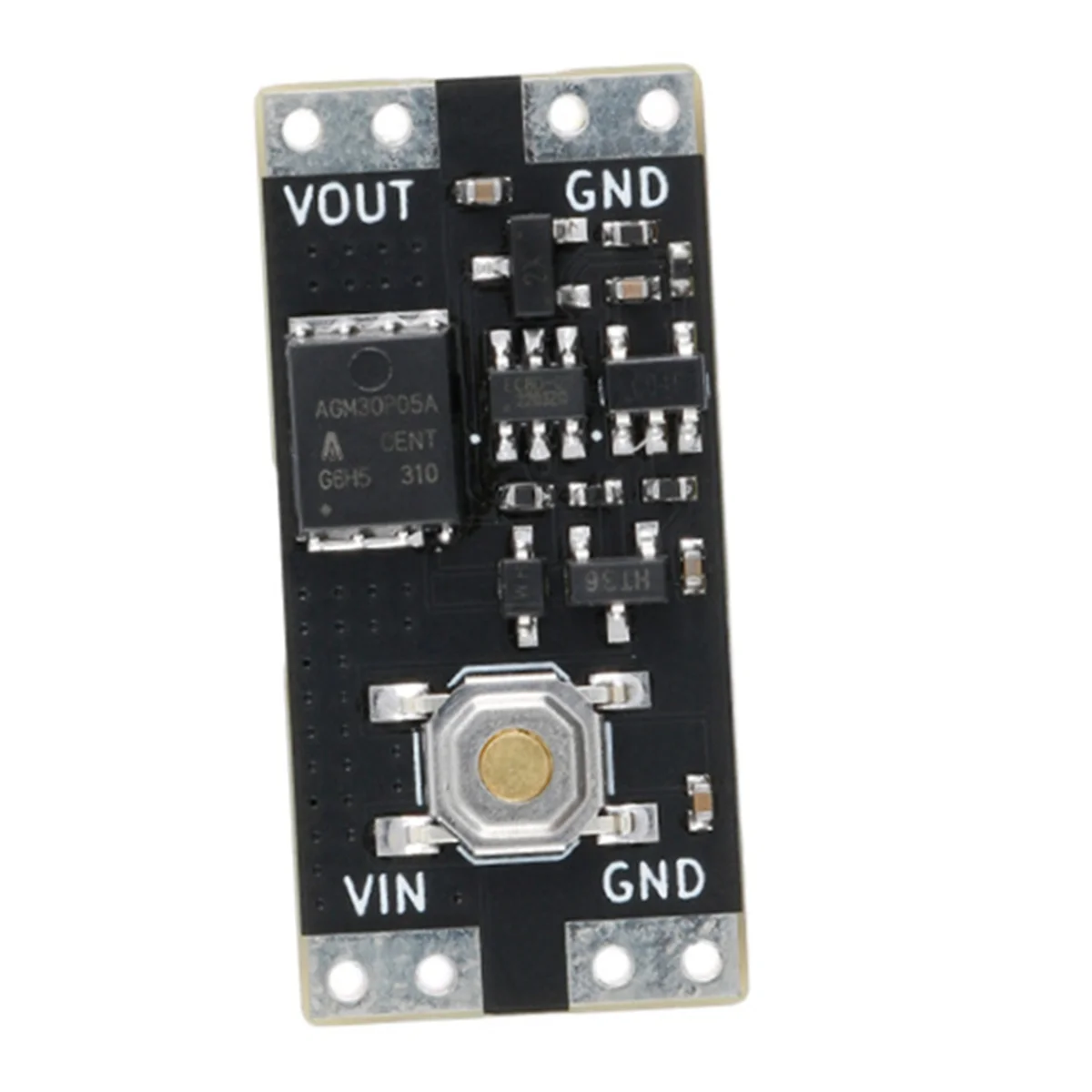 ABZV-1Pcs módulo de interruptor biestável de botão único 4.5-26v 1.3ua carga 10a baixa potência ampla tensão mini módulo de interruptor de uma chave