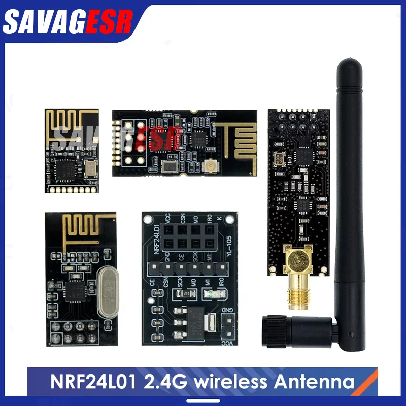 NRF24L01+ 2.4G wireless data transmission module 2.4GHz NRF24L01 upgrade version NRF24L01+PA+LNA 1000 Meters GT24