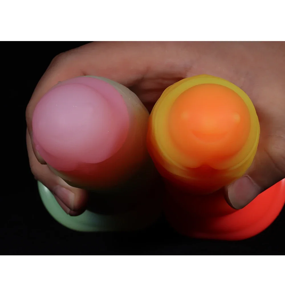 Colourful Realistic Dildos Huge Plug Anal Thick Stick Soft Vagina Plug Massage for Adult 18+ Female Masturbator Sex Toys