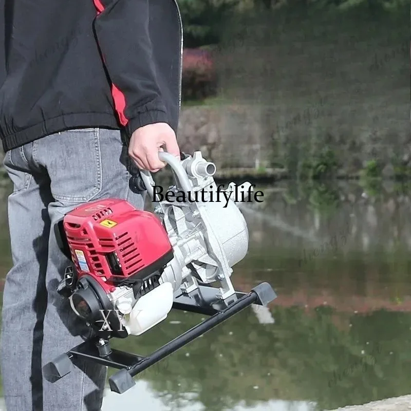 

A81 High Lift Self Priming Four Stroke Water Tool Multipurpose Farm Crop Irrigation And Household Daily Water Transfer Applicat