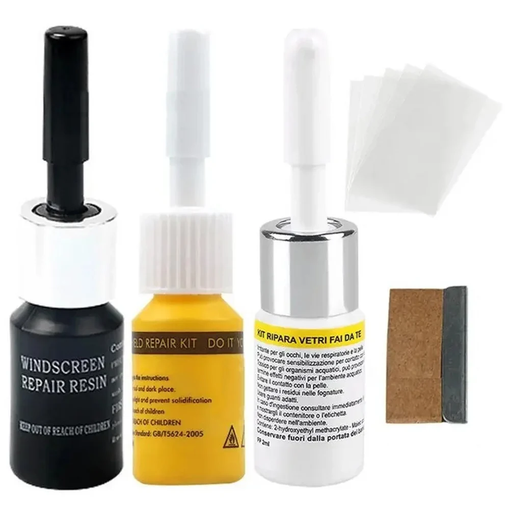 Automotive Glass Repair Auto Glass Repair Kit Automotive Repair Convenient And Easy Cost-saving Solution Cracked Repair Tool