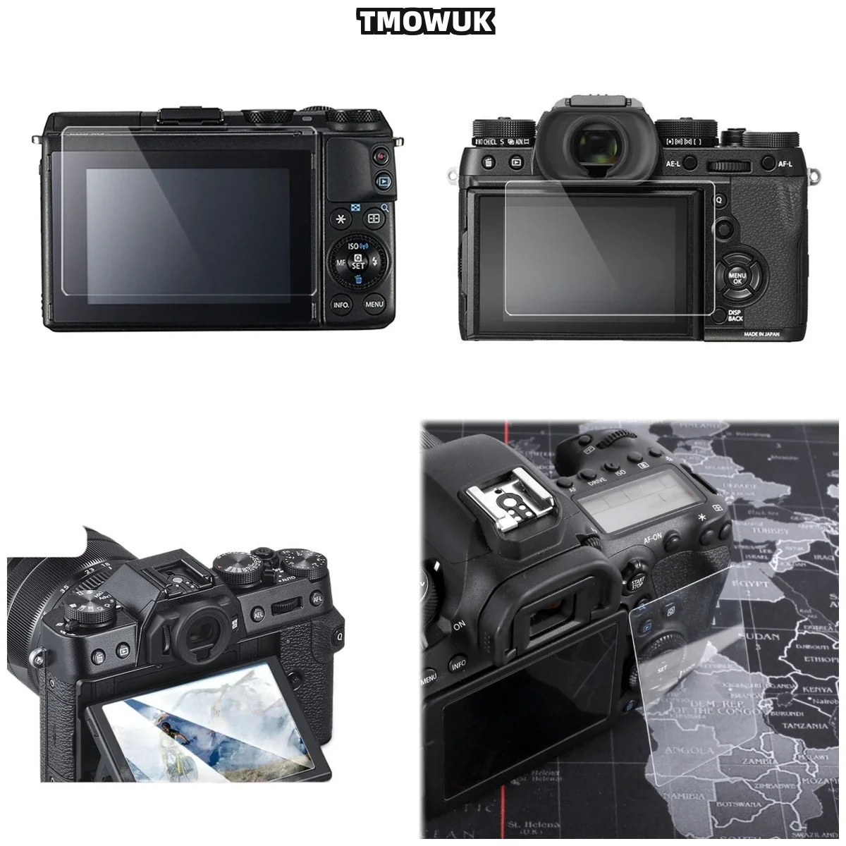 For Fujifilm XT-5 XT-4 R50 R8 XS10 X-100V Pro3, Military Grade Film, Shockproof And Dustproof Design.