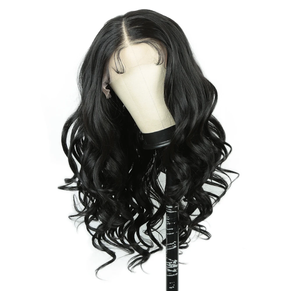 Alibaby 24 inch Highlight Blonde 13x6 Synthetic Lace Front Wigs for Women Synthetic Lace Frontal Wigs Cosplay Wig With Hairline