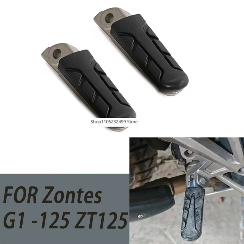 دواسات مخلب لـ Zontes G1 -125 ZT125-G1 ZT125-U ZT125-U1 ZT125-Z2 125-U مسند القدم الخلفي للدراجة النارية الجانب الأيسر الأيمن #1