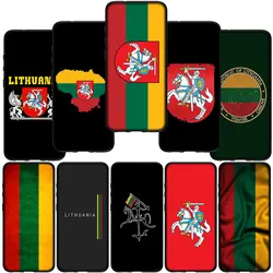 Lithuania Flag Cover Phone Casing for Samsung Galaxy S21 S20 Fe S23 S22 Ultra S8 Plus A71 A12 A13 A21S S7 Soft Case