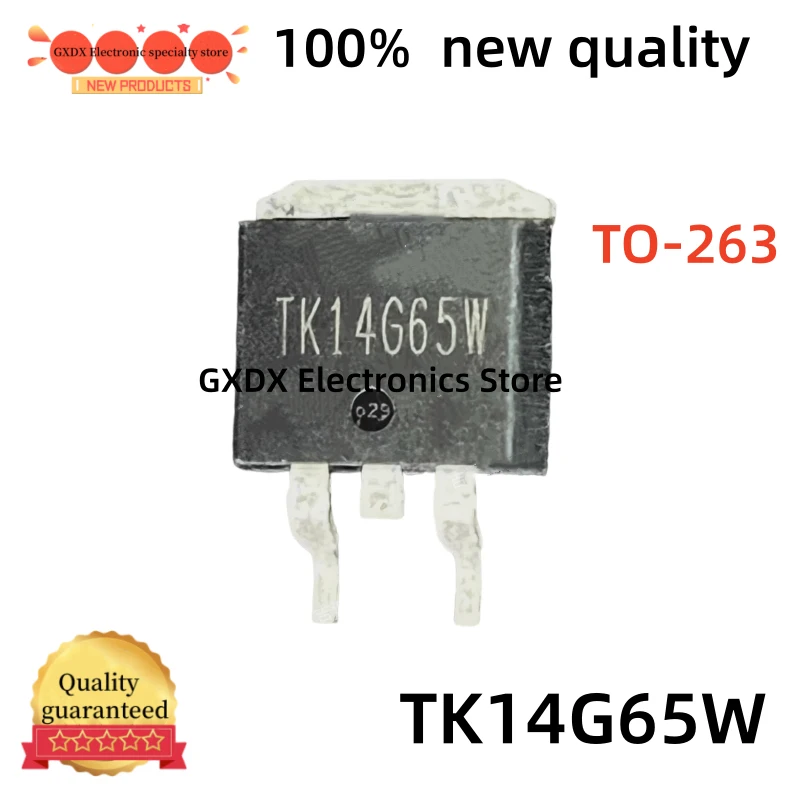 10-20-30-40-50 piezas 100% nuevas TK14G65W TO-263