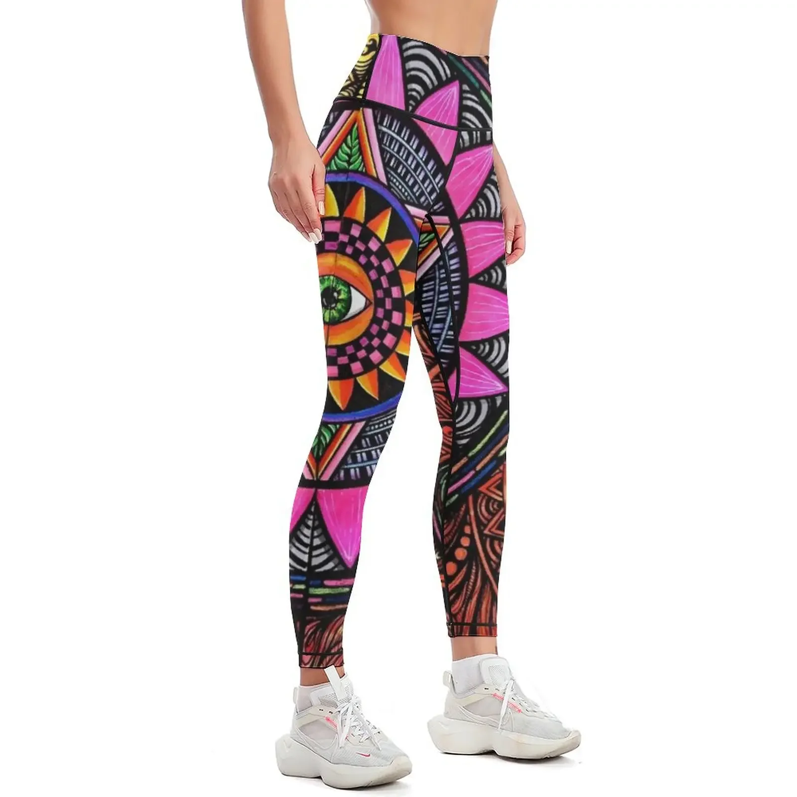 الأرض والرياح والنار والماء والروح طماق طماق للياقة البدنية تجريب السراويل سراويل رياضية للياقة البدنية المرأة طماق #2