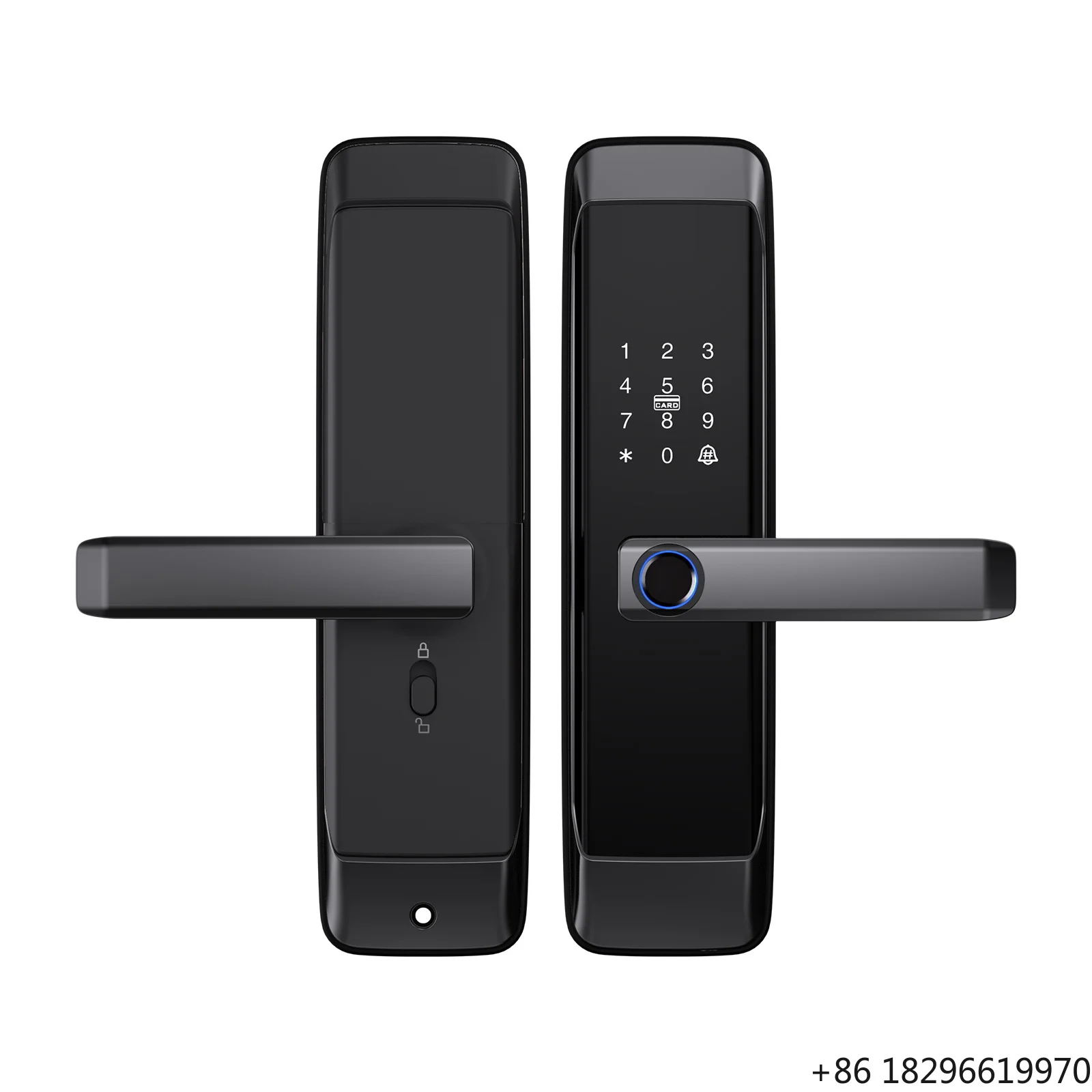 Smart Door Lock Biometric Fingerprint Password  WiFi App Control Keyless Entry Electronic Digital Lock  Home Hotel Apartment