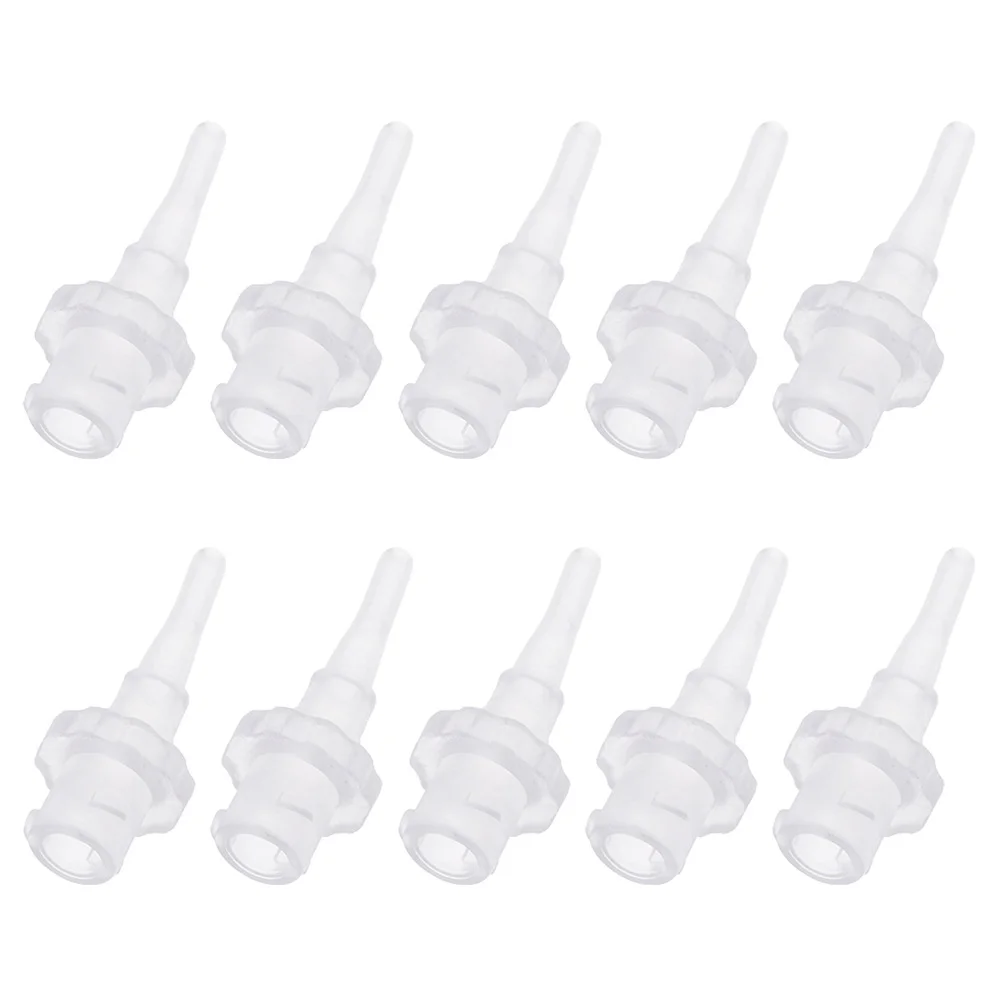 10 Pcs Ear Washer Nozzle Cleaning Tools Wax Removal Spray Bottle Tips Pp Lavage