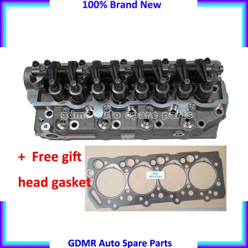 D4BF 4D56 D4BH 4D55T D4BAT Cylinder Head Assy for Hyundai For Kia Besta For Ford Bronco II/Ranger 2WD For Mitsubishi Montero