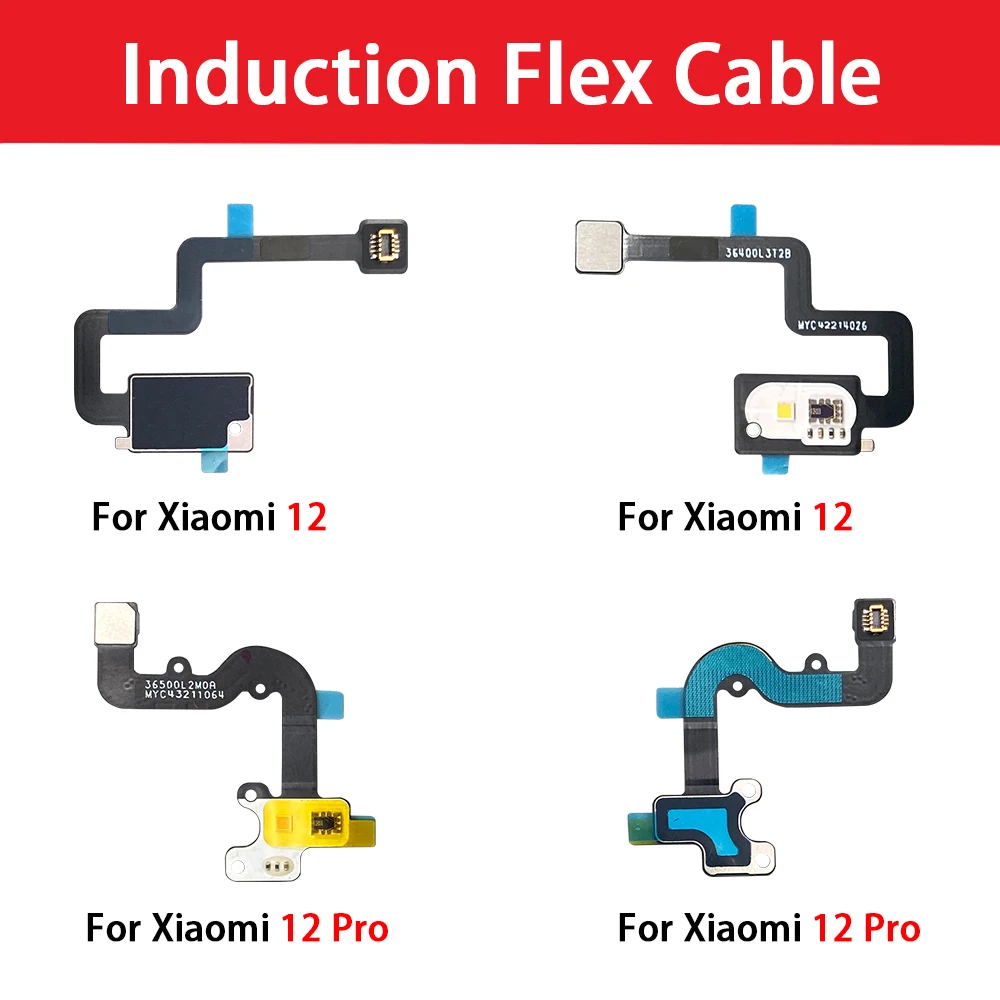 Promixity Light Touch Sensor Flex Cable For Xiaomi Mi 12 Pro Distance Sensing Connector Replacement Parts