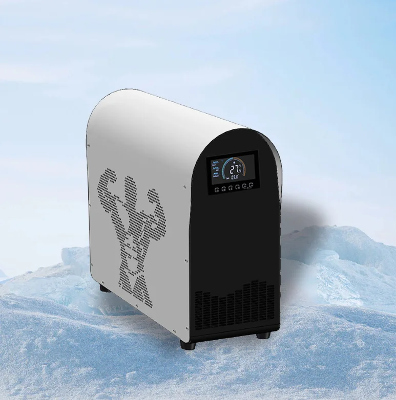 

High Productivity Cold Plunge 1Hp 1/2Hp 1/3 Hp Water Chiller Ice Bath Chiller 1HP with Chiller and Filter for New Sport Recovery
