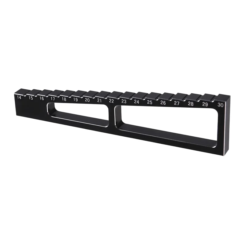 A30F-RC Линейка высоты Инструмент Датчик высоты шасси от 30 до 14 мм для внедорожного радиоуправляемого автомобиля 1/8